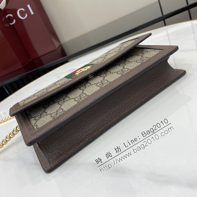 Gucci專櫃古馳最新款Ophidia系列鏈條小挎包 jh2825型號：476079